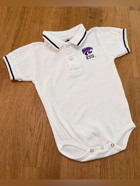 Baby Boa 18 MONTHS White K State Wildcats One Piece Bodysuit